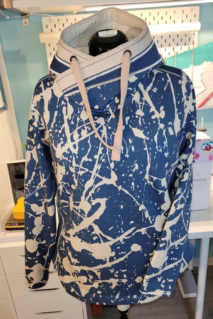 Hoodie nähen mit allen Finessen