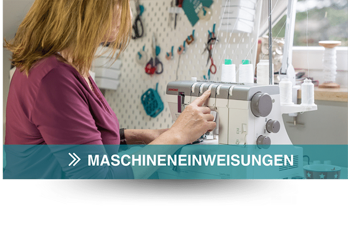Rubrik Maschineneinweisung