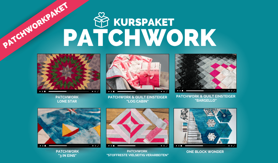 courleys kurspaket patchwork