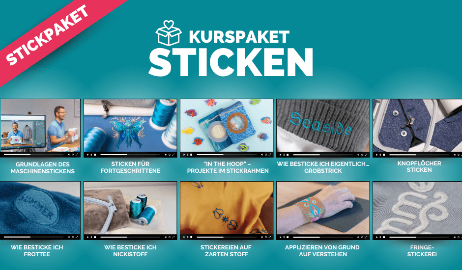 courleys kurspaket sticken