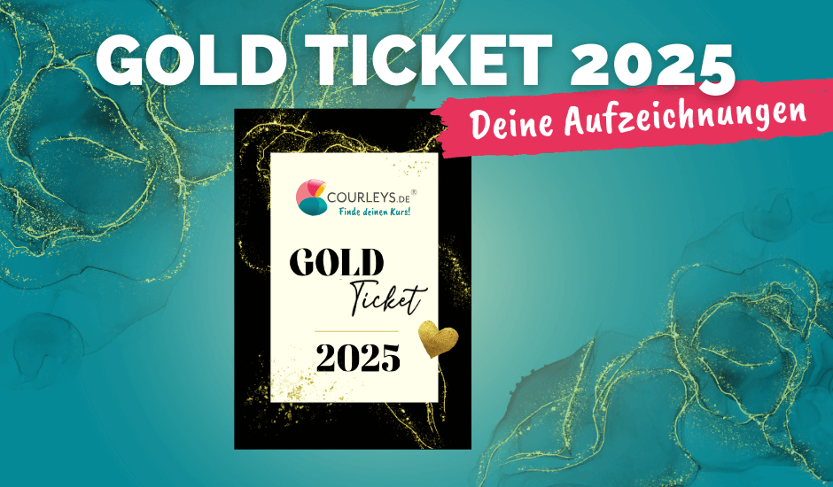 Gold Ticket Artikelbild Deine Aufzeichnungen kompr