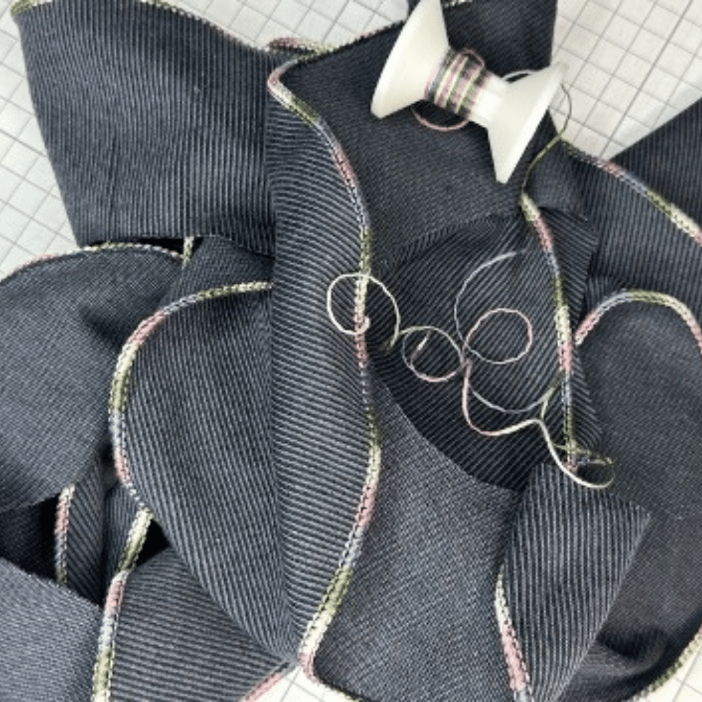 Rollsaum dickes Garn