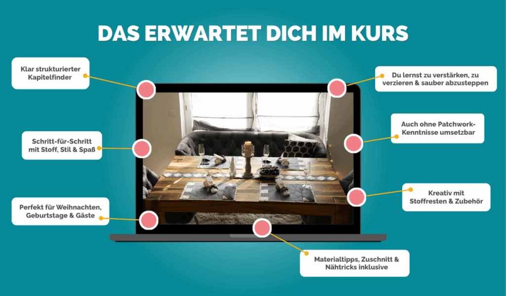 Meine genähte Festtafel Das erwartet dich 1