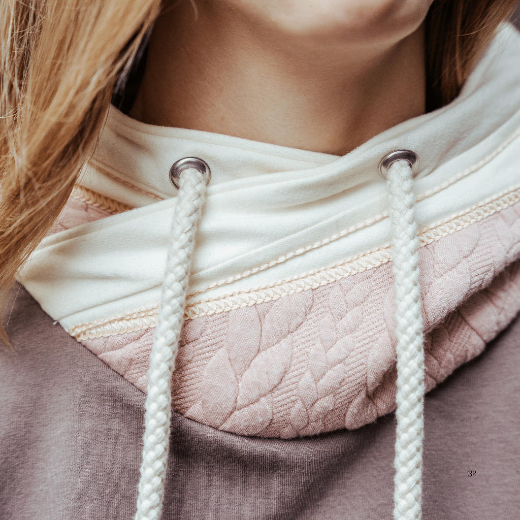Detail Kapuze Hoodie Finessen