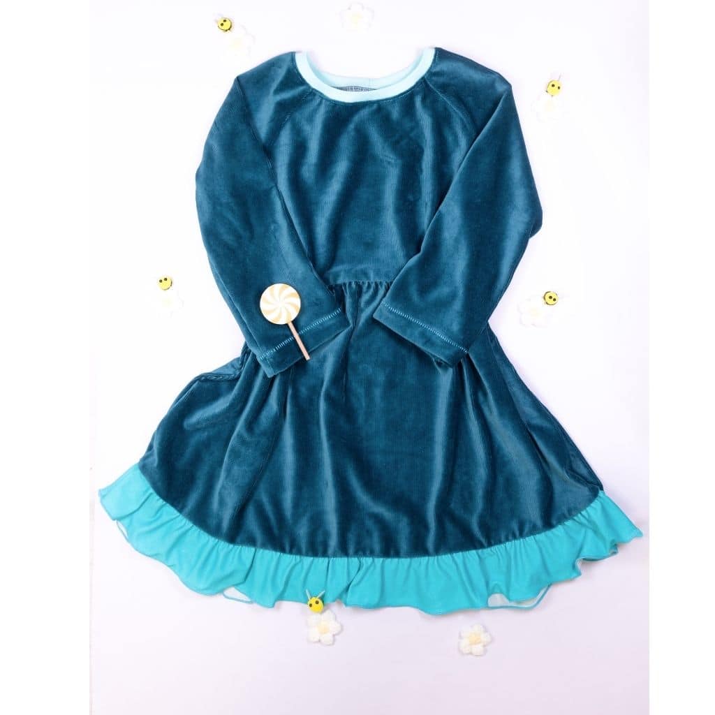 Kinderkleid Lea Overlockkurs