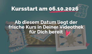 Kursstartbild Patchwork Sampler Quilt