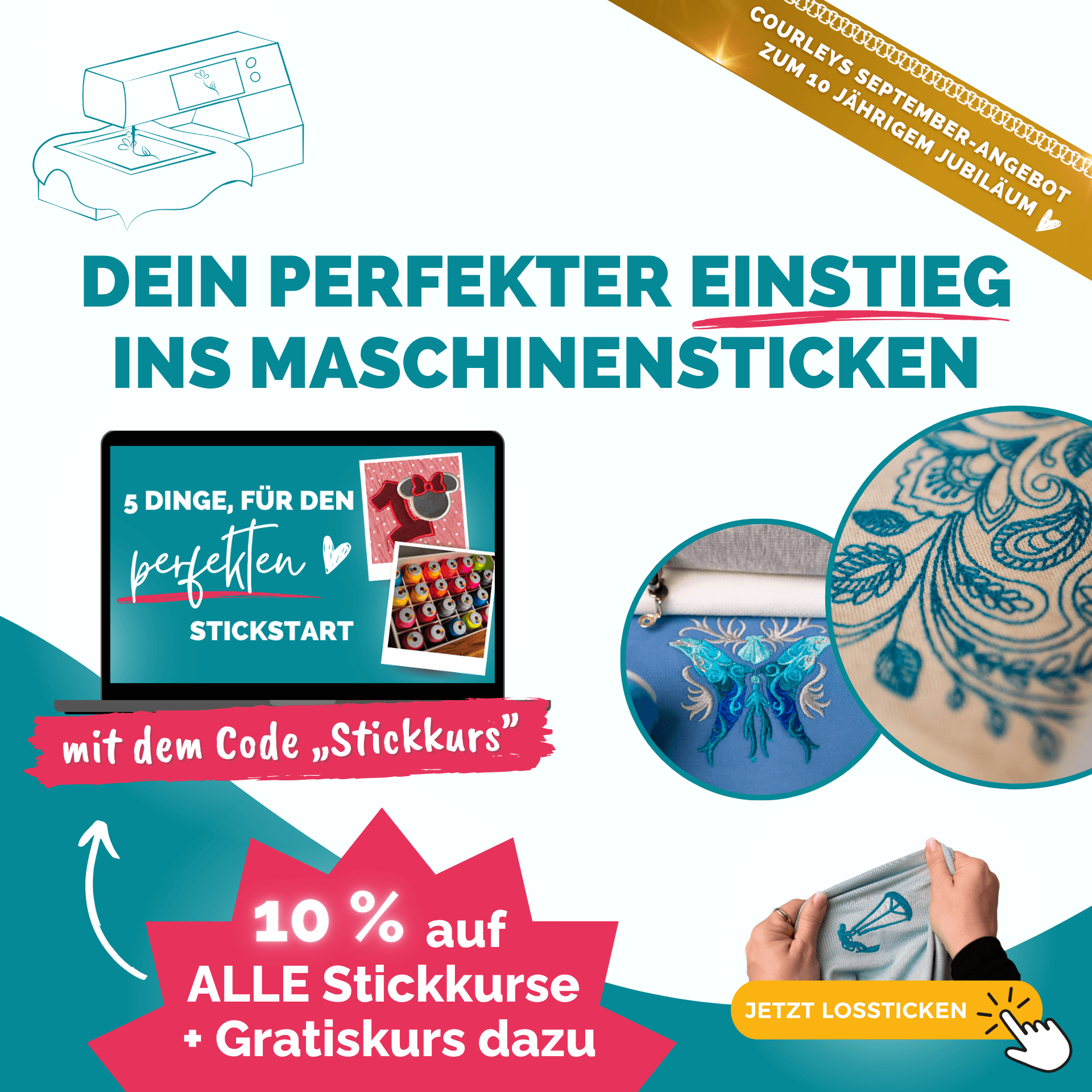 Banner Mobile September Angebot Sticken kompr